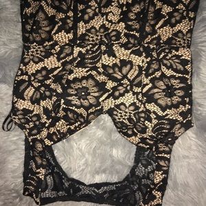 Dresses - Long black lace dress wore once Dresses - Long black lace dress wore once